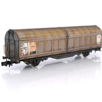 WagenN_Spur N - Güterwagen Patinierung